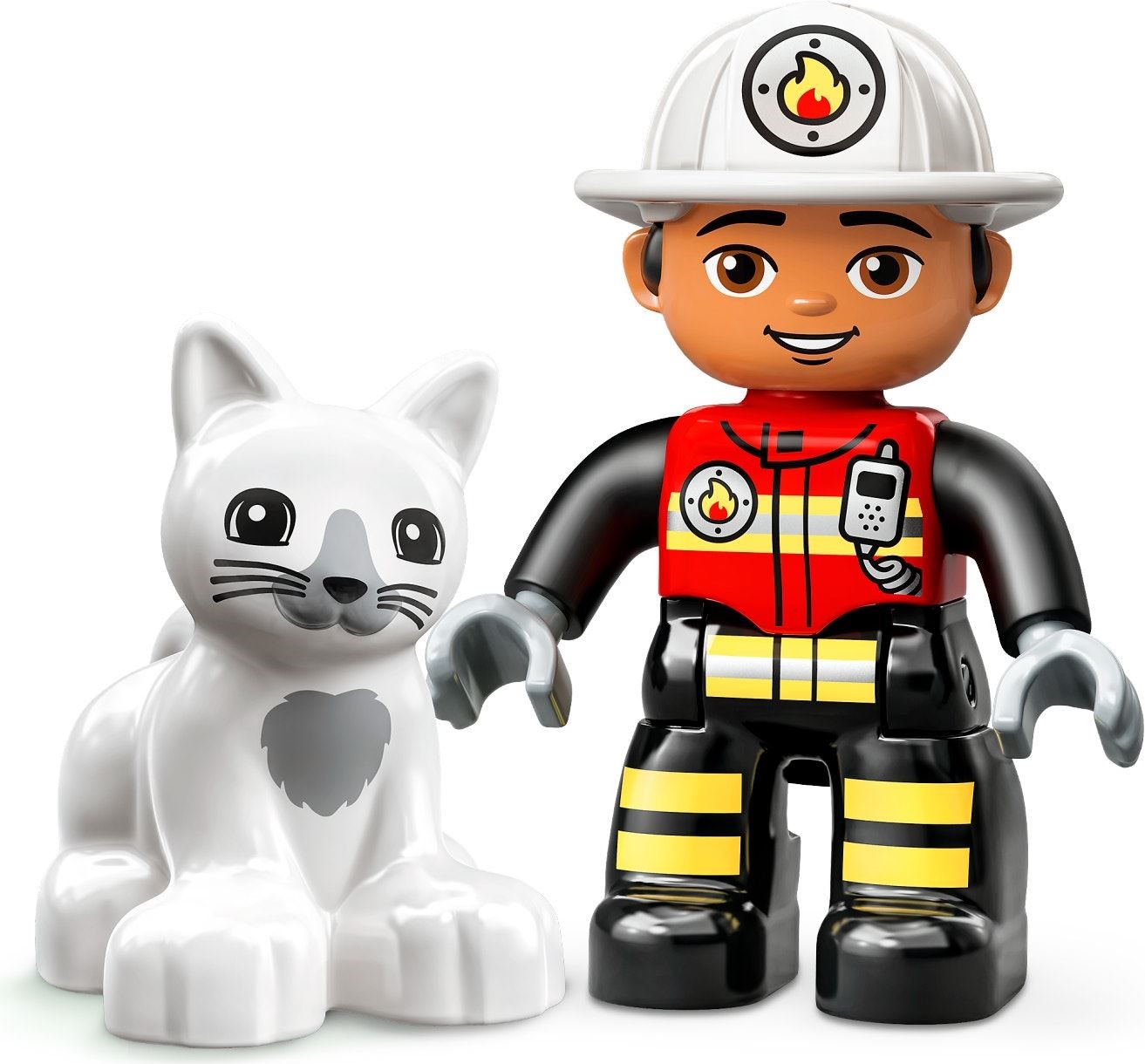 LEGO 10969 DUPLO Rescue Fire Truck with Lights & Sound - SuperSaverAU - view 3