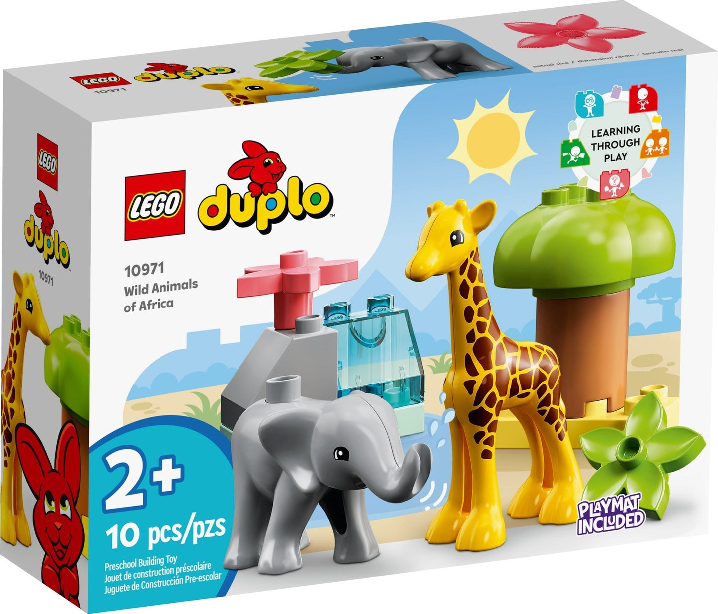 LEGO 10971 DUPLO Wild Animals of Africa Playset