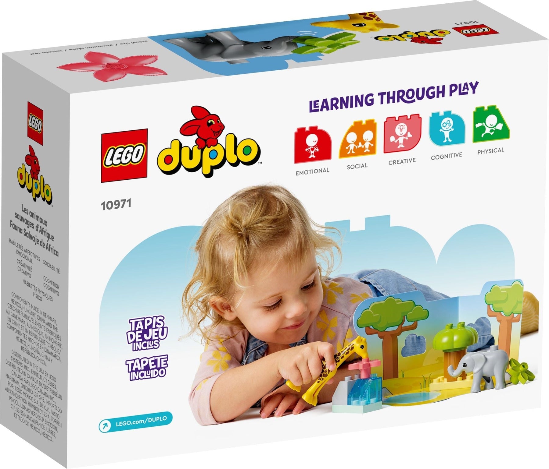 LEGO 10971 DUPLO Wild Animals of Africa Playset - SuperSaverAU - view 3
