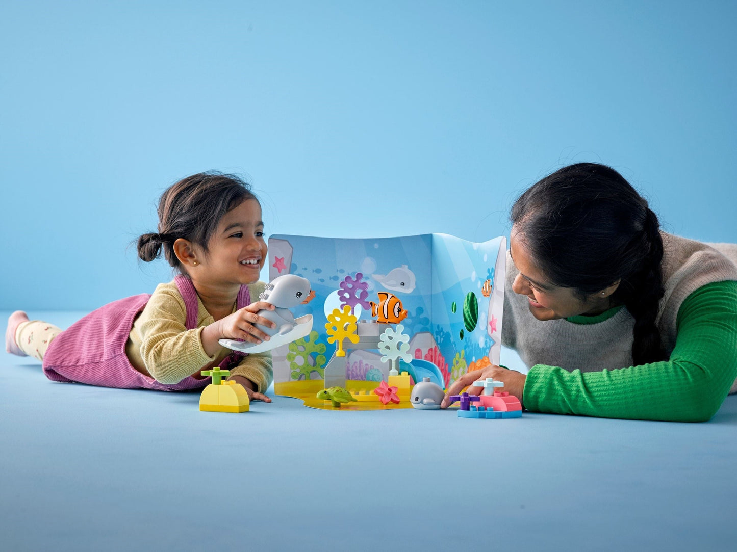 LEGO 10972 DUPLO Wild Ocean Animals | Toddler Learning Toy