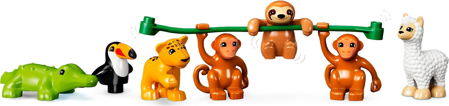 LEGO 10973 DUPLO Wild Animals of South America Jungle Playset