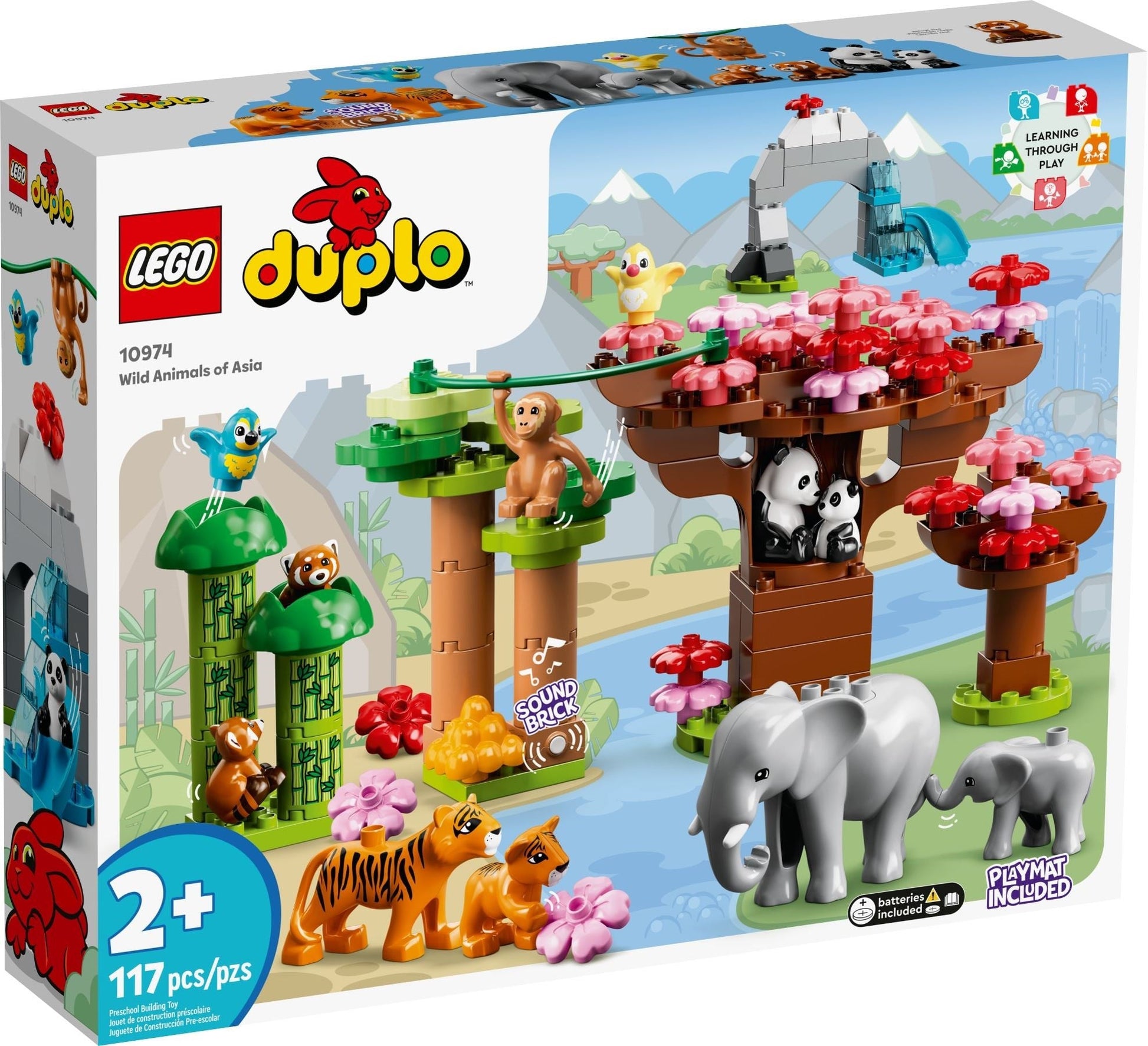 Lego Duplo 10974 Wild Animals of Asia- Auzzi Store