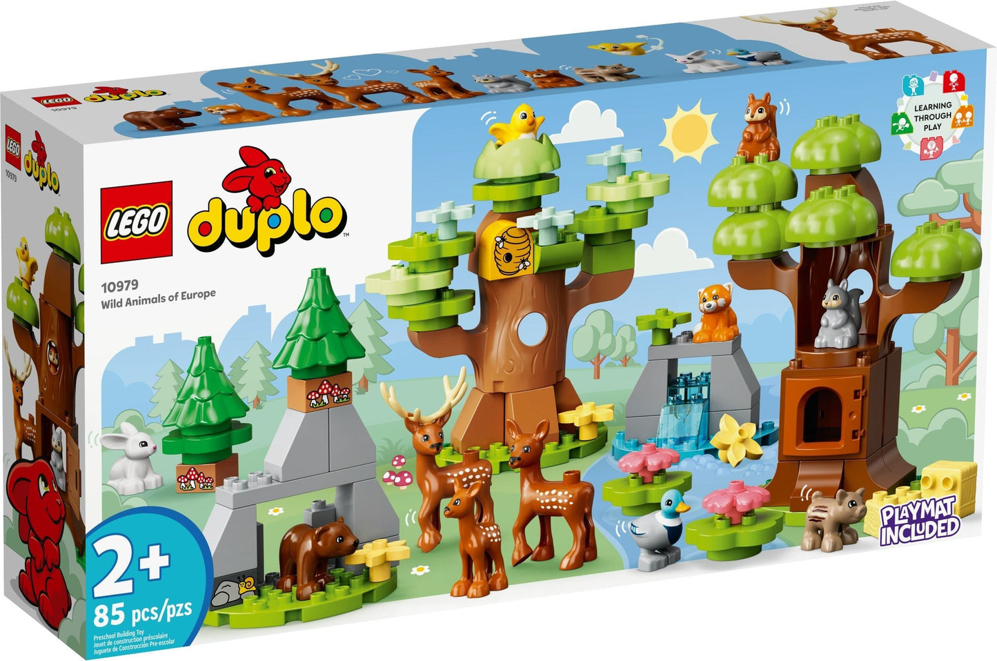 LEGO 10979 DUPLO Wild Animals of Europe Playset