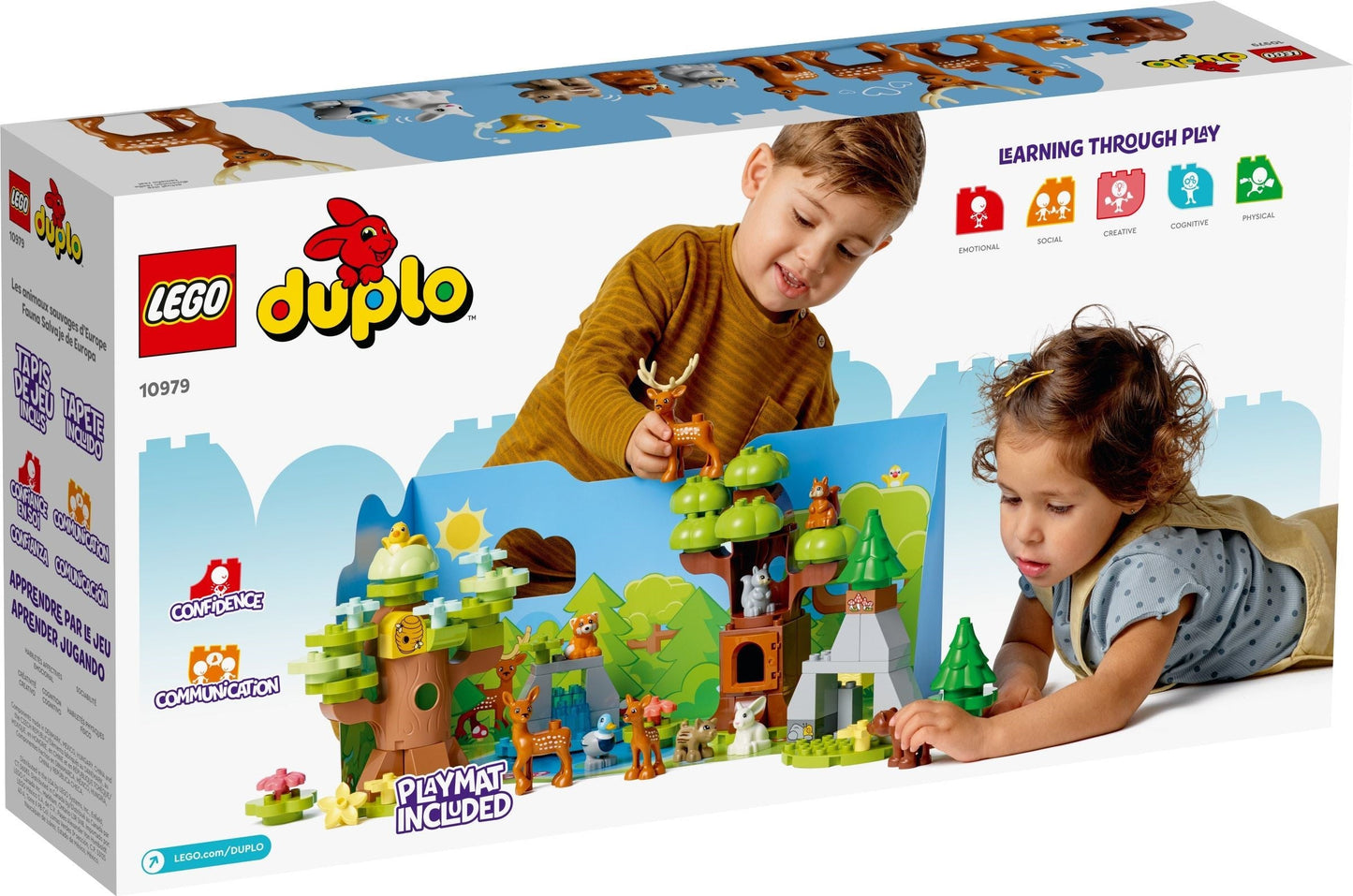LEGO 10979 DUPLO Wild Animals of Europe Playset