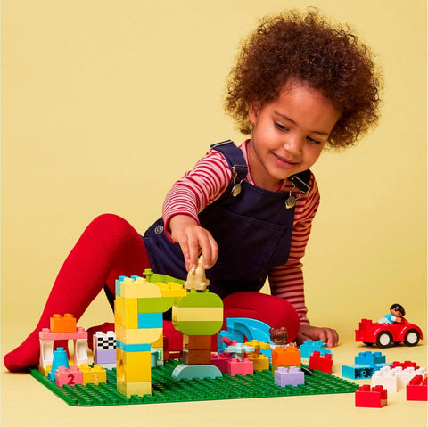 LEGO 10980 DUPLO Green Building Plate - Baseplate for Toddlers - SuperSaverAU - view 1