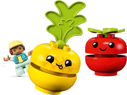 LEGO DUPLO My First Fruit and Vegetable Building Toy