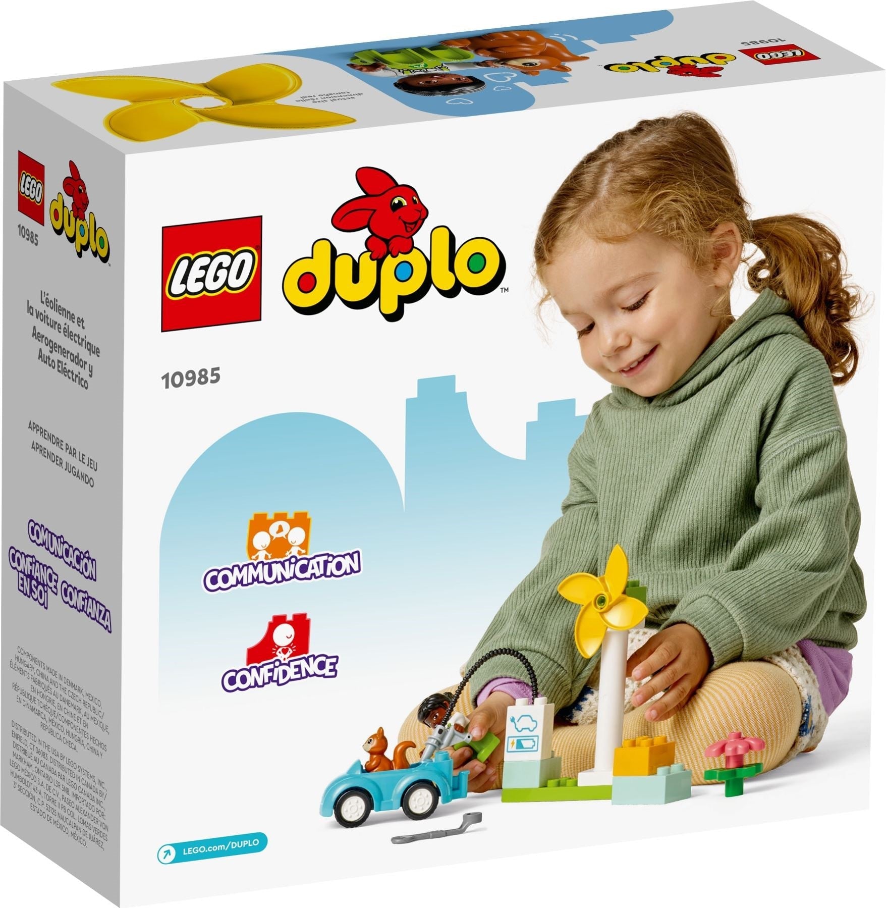 LEGO DUPLO 10984 Wind Turbine and Electric Car - SuperSaverAU - view 4