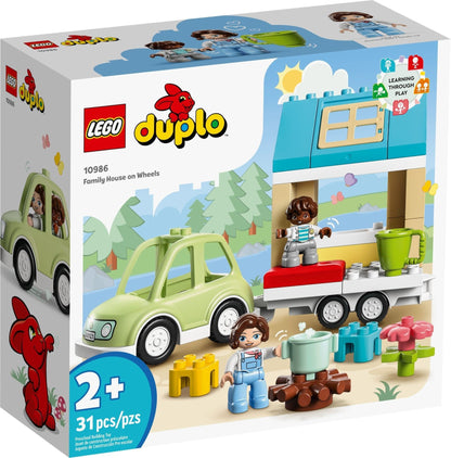 LEGO Duplo Town Family House on Wheels 10985