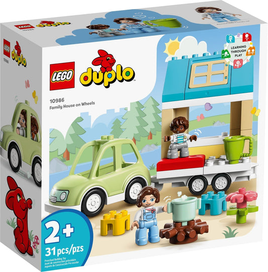 LEGO Duplo Town Family House on Wheels 10985