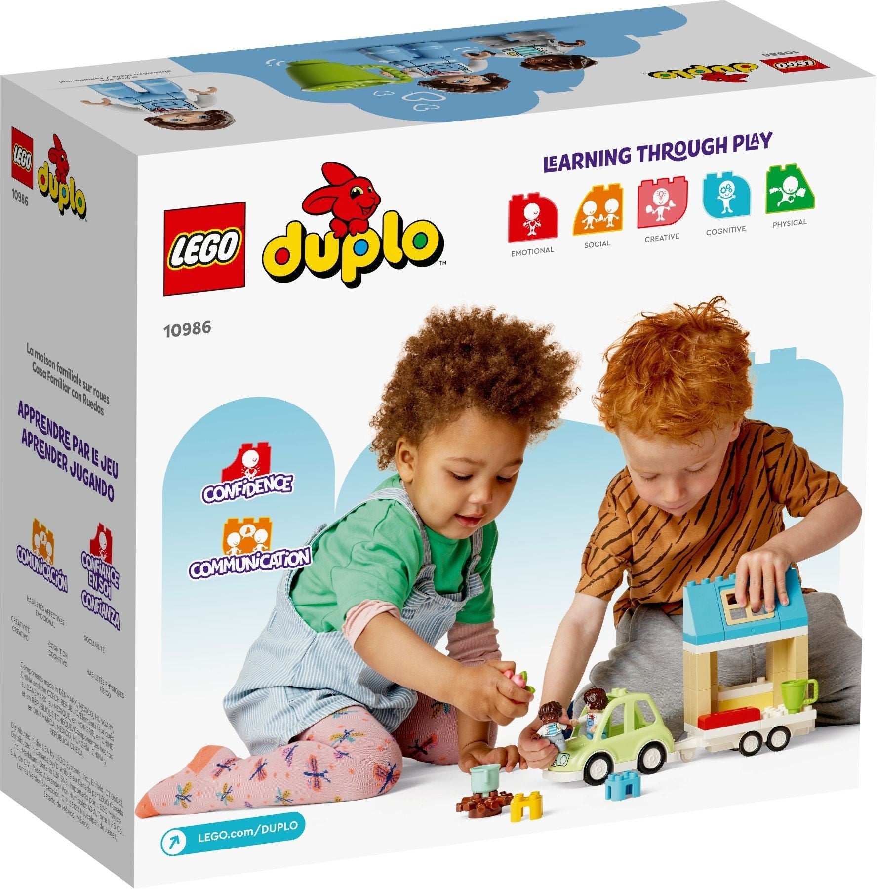 LEGO Duplo Town Family House on Wheels 10985 - SuperSaverAU - view 4