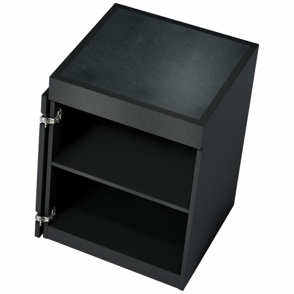 Artusi Storage Cube - Imperia Black Stone Top - 270 Degree Door Hinge - Fits QAP Kitchens - QBE-IB