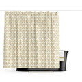 Barelli Shower Curtain - Fleur De Lis Gold Metallic - 180 x 180cm - Waterproof - SuperSaverAU - view 2