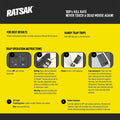 Ratsak Electronic Mouse Trap - 100% Kill Rate - Plastic - Indoor Use - SuperSaverAU - view 3
