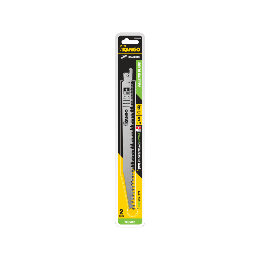 Kango 9" 5TPI Pruning Reciprocating Saw Blade - 2 Pack Durable Design - SuperSaverAU - view 1