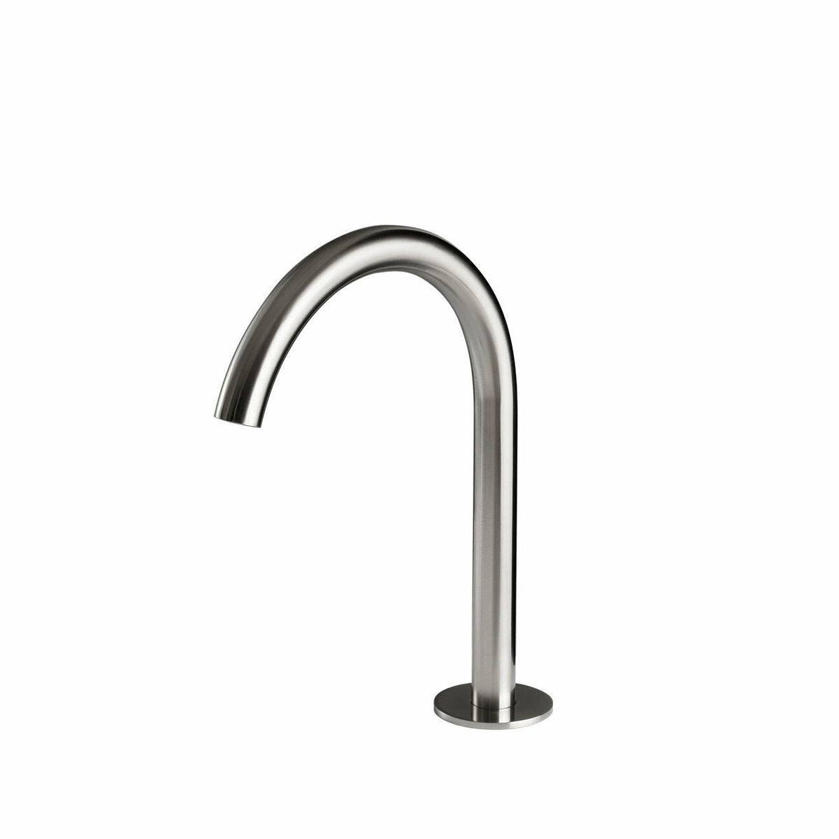 Rogerseller Eccentric Fixed Basin Spout - Brushed Nickel - 6 Star Water Rating - 3606005007