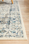 Rug Culture Evoke Medium White Polypropylene Rug 230x160cm - Power Loomed - EVO251WHI230X160
