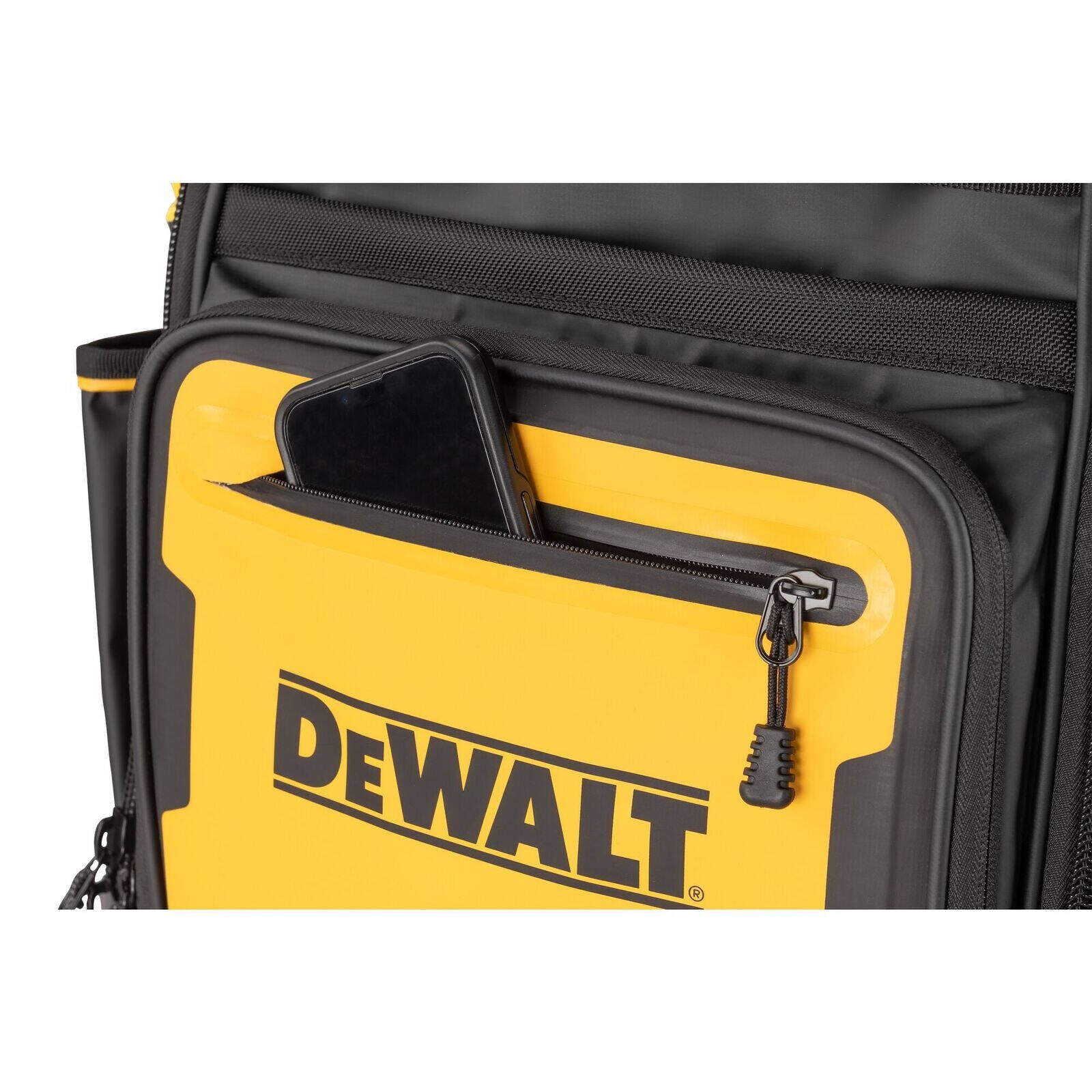DeWALT Pro Tool Backpack, 43 Pockets, Water-Resistant, Tape Holder