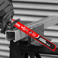 Diablo 9" 10TPI AMPED Demo Demon Carbide Reciprocating Saw Blade Medium Metal 3 Pack
