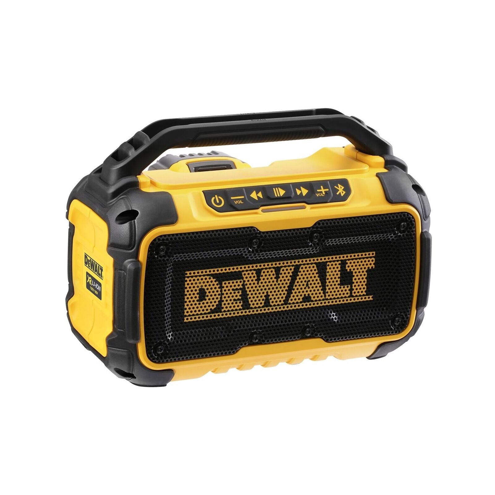 DeWALT 12V/18V Portable Bluetooth Speaker Skin Only Yellow DCR011-XJ