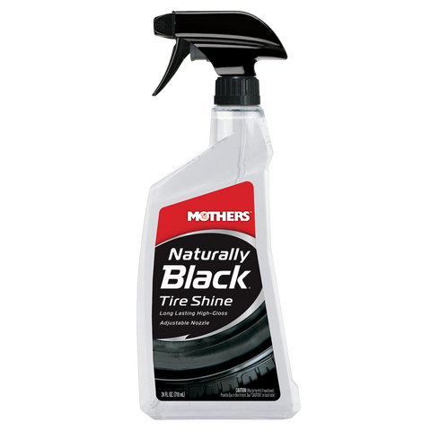 Mothers Naturally Black Tyre Shine 710ml Tyre Care Spray