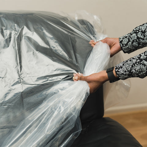 Packz Clear Plastic 2-3 Seater Lounge Cover 1820 x 3050mm