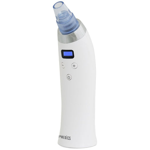 HoMedics Radiance blackhead remover - five suction levels, 3 heads, USB rechargeable - BH-100-AU