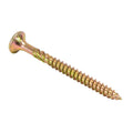 Titan 14g x 75mm Zinc Gold Bugle Head Timber Batten Screw - 100 Pack