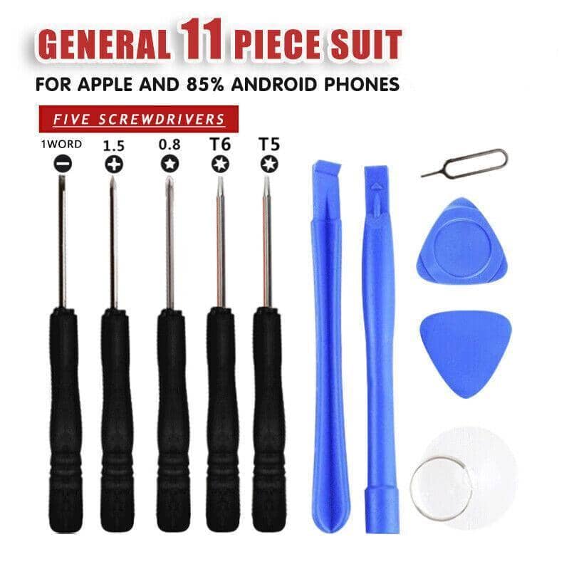 11 Piece Phone Repair Tool Kit for iPhone and iPad