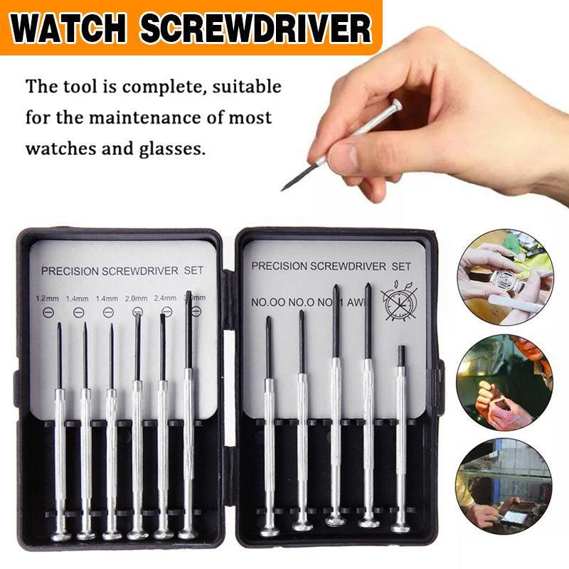 11 Piece Precision Screwdriver Set for Phones, Laptops and Watches