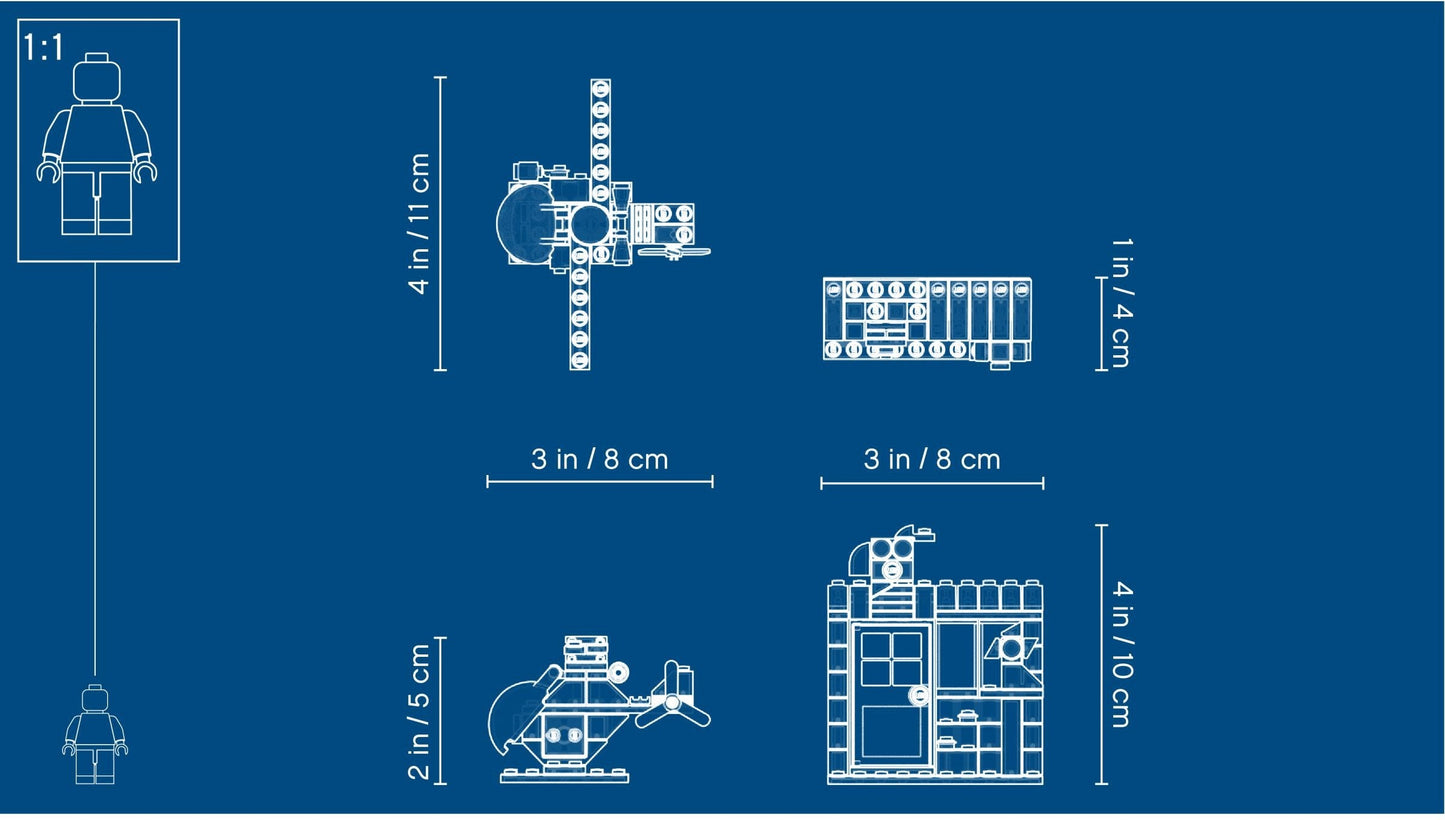 LEGO 11003 Bricks & Eyes - Creative Building Set 4+