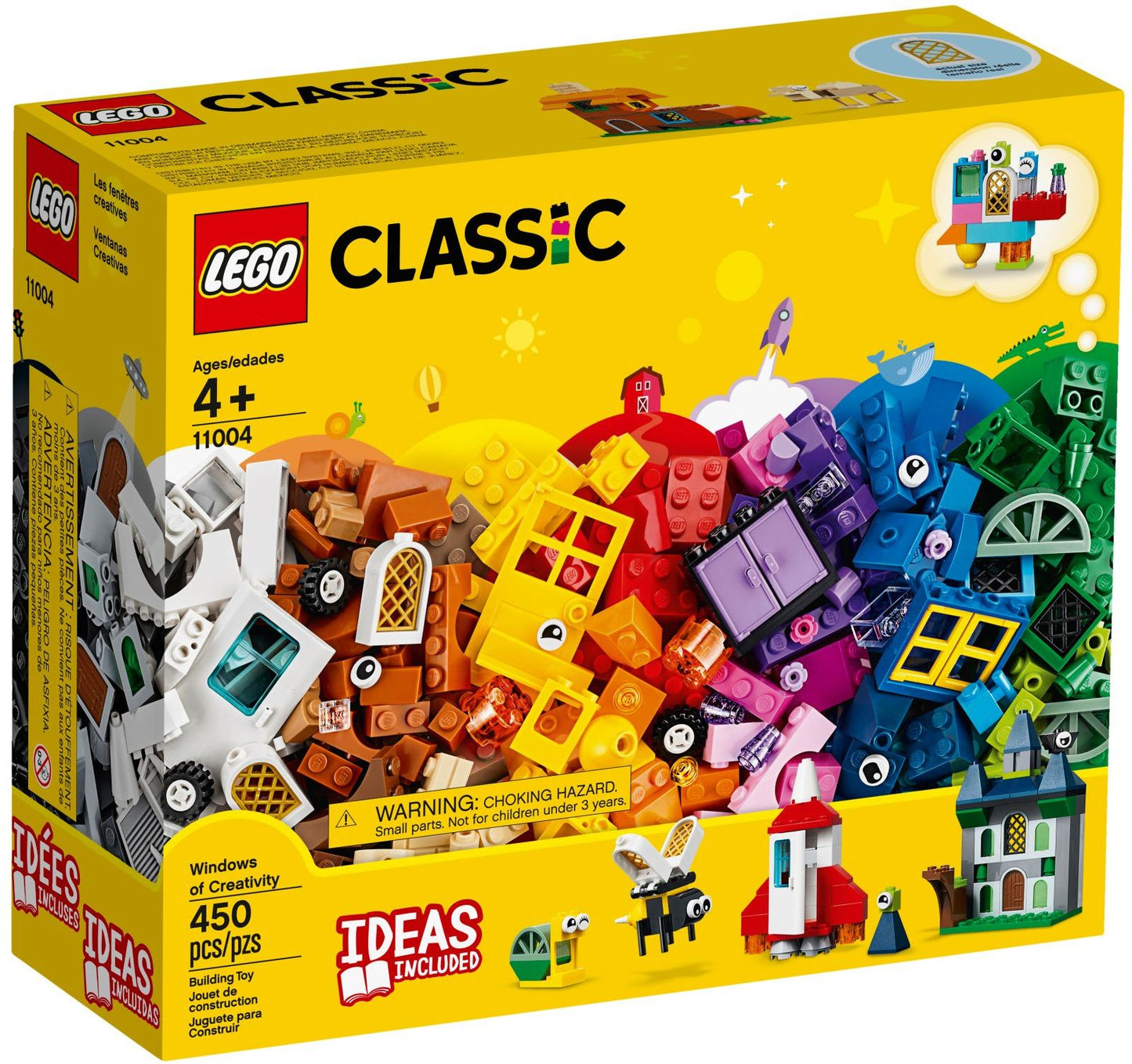 LEGO 11004 Windows of Creativity Building Set (450 Pieces)