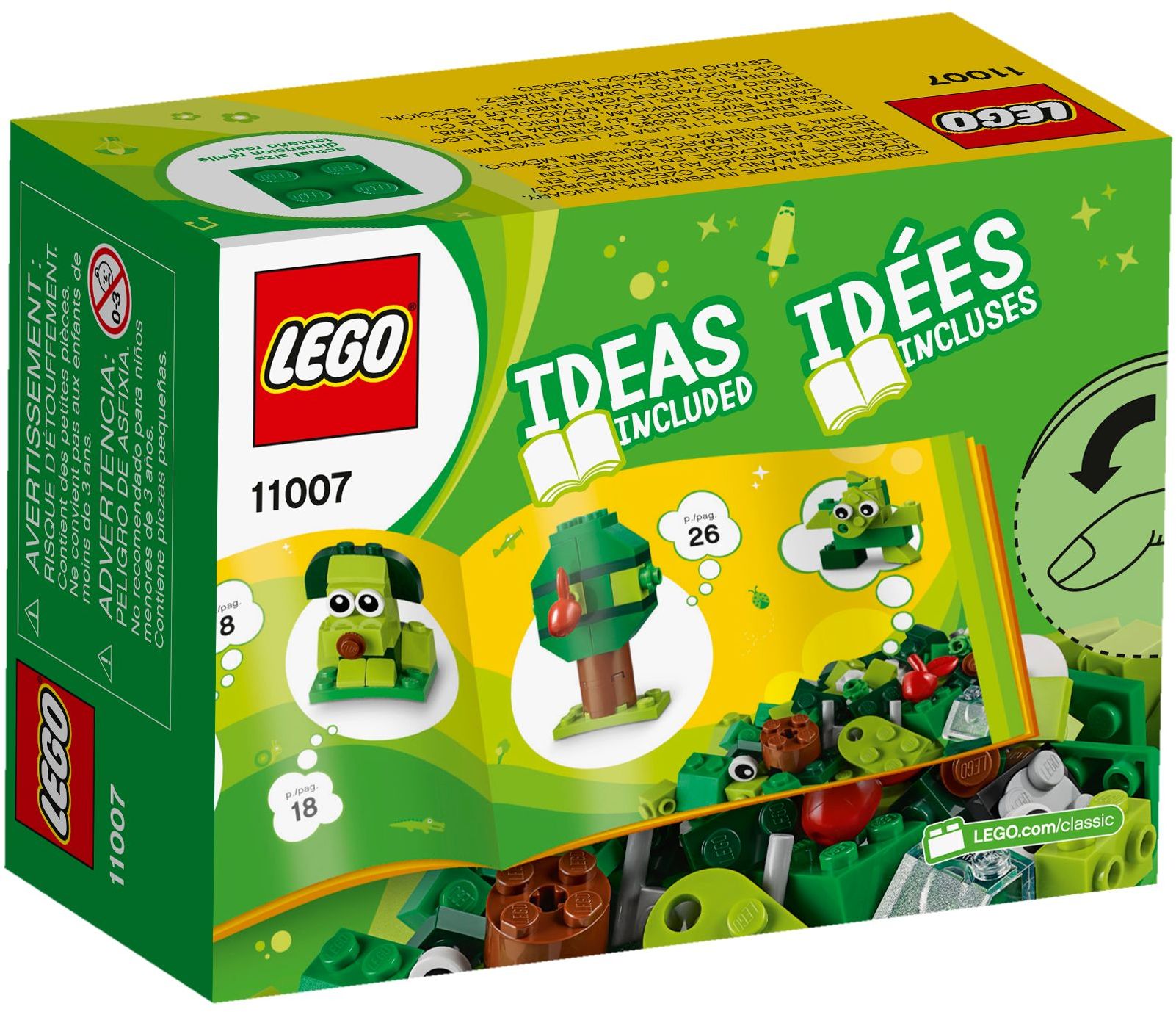 LEGO 11007 Creative Green Bricks - Build & Imagine - SuperSaverAU - view 4