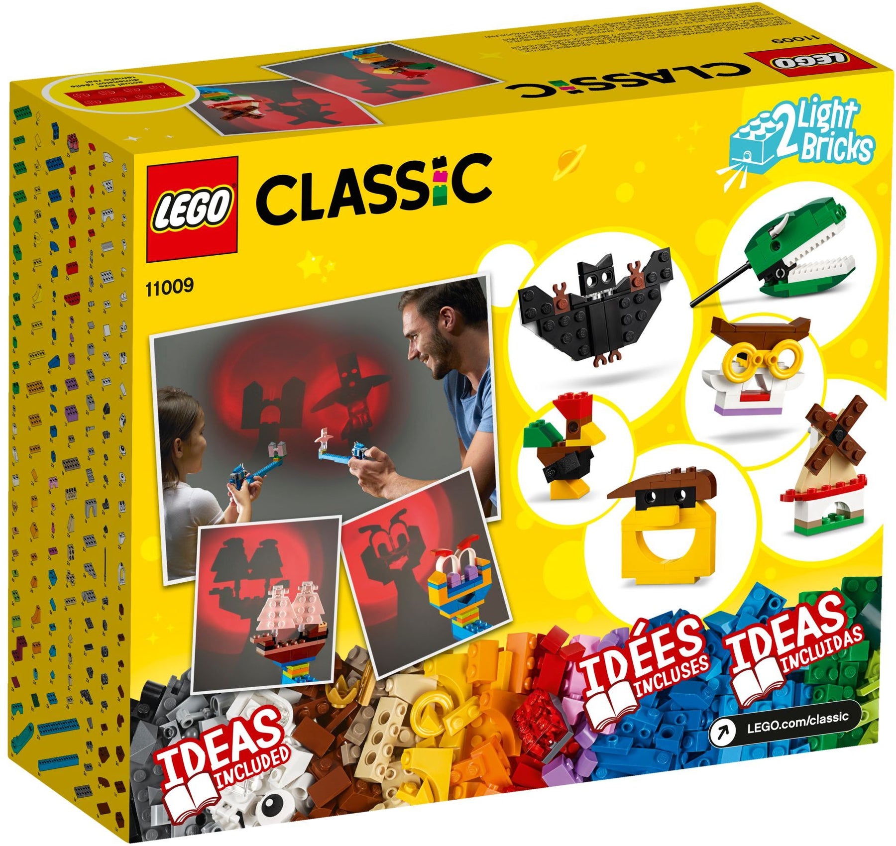 LEGO 11009 Bricks and Lights Creative Shadow Puppets Building Set - SuperSaverAU - view 4
