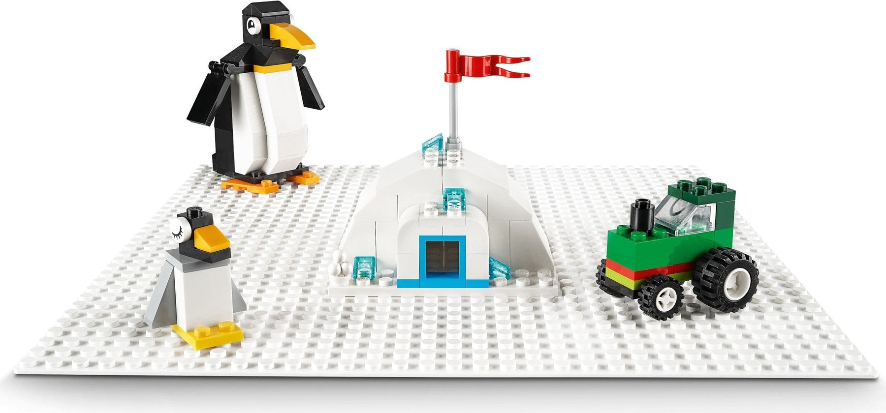 LEGO 11010 White Baseplate 32x32 Studs Building Plate - SuperSaverAU - view 2