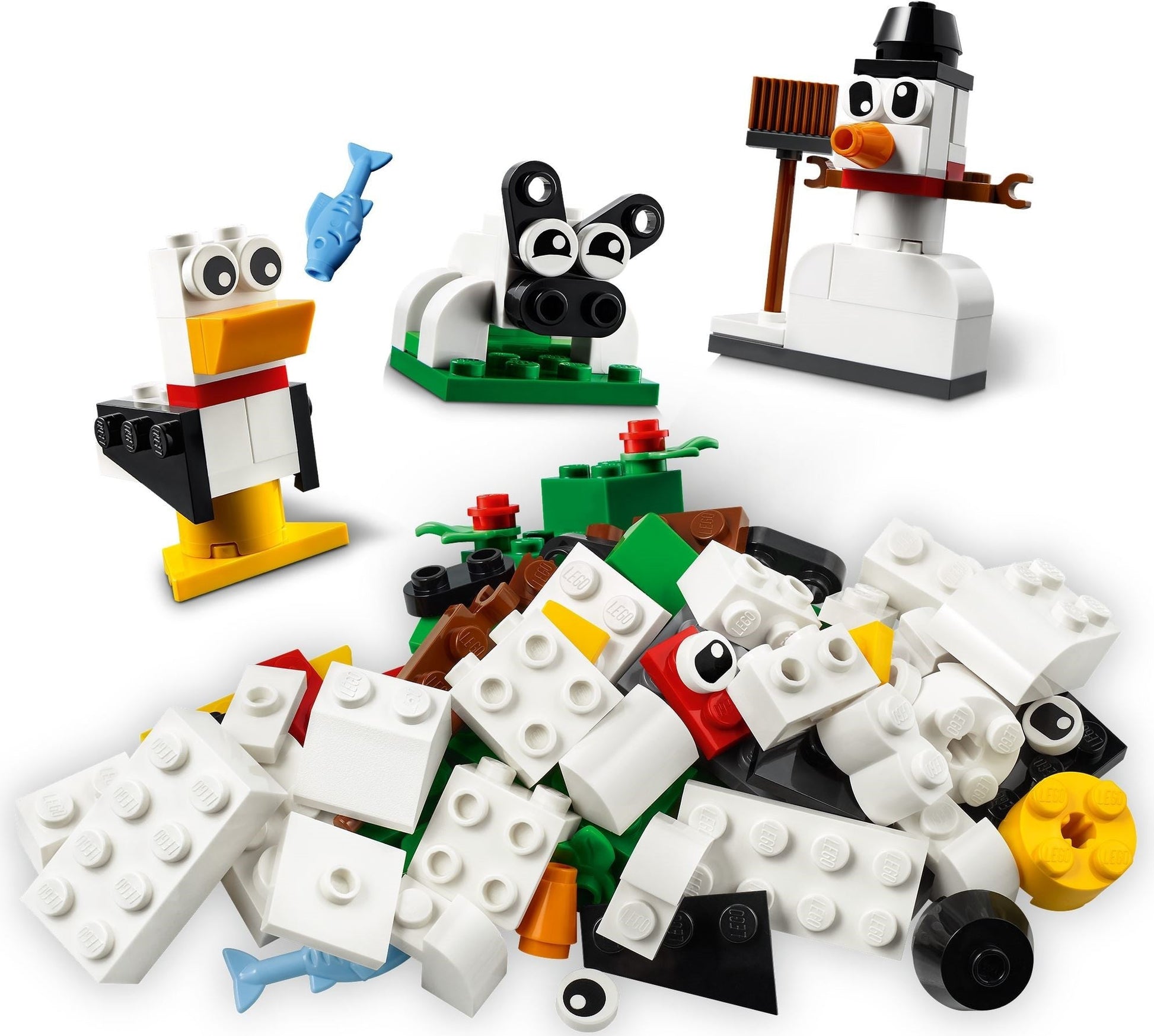 LEGO Classic 11012 Creative White Bricks- Auzzi Store