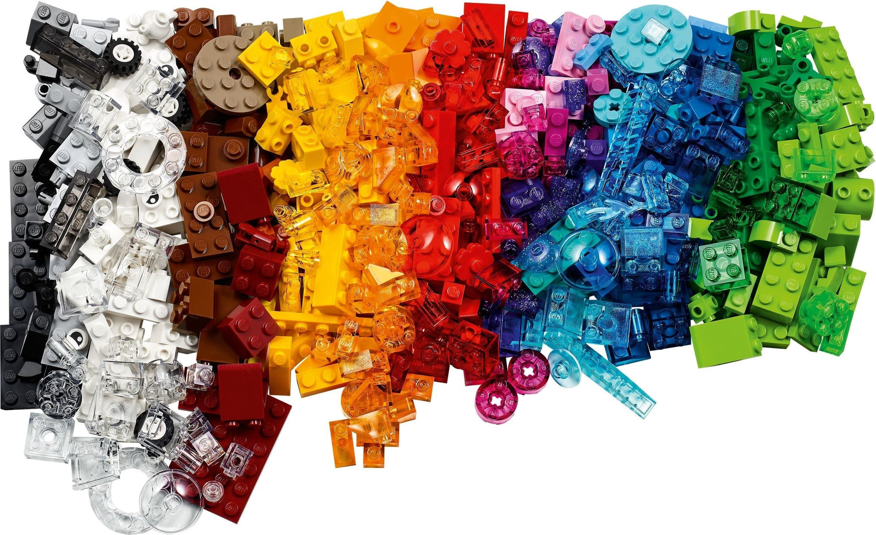 LEGO Classic Series 11013 Creative Transparent Bricks- Auzzi Store