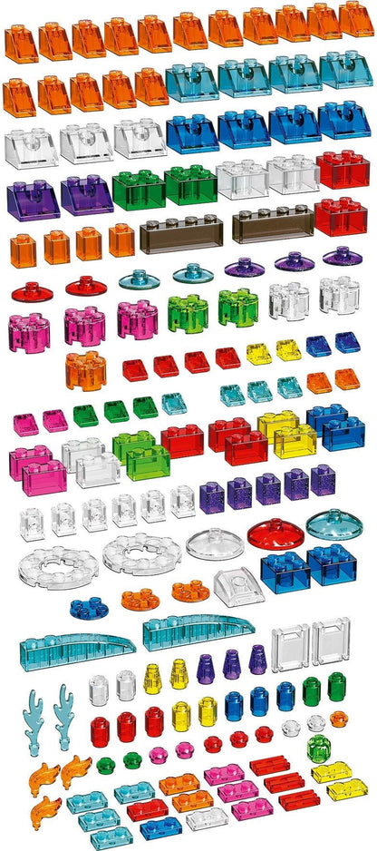 LEGO Classic Series 11013 Creative Transparent Bricks- Auzzi Store