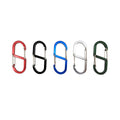 Key Essentials Key Ring Carabiner - 70mm - Steel - Assorted Colours - SuperSaverAU - view 2