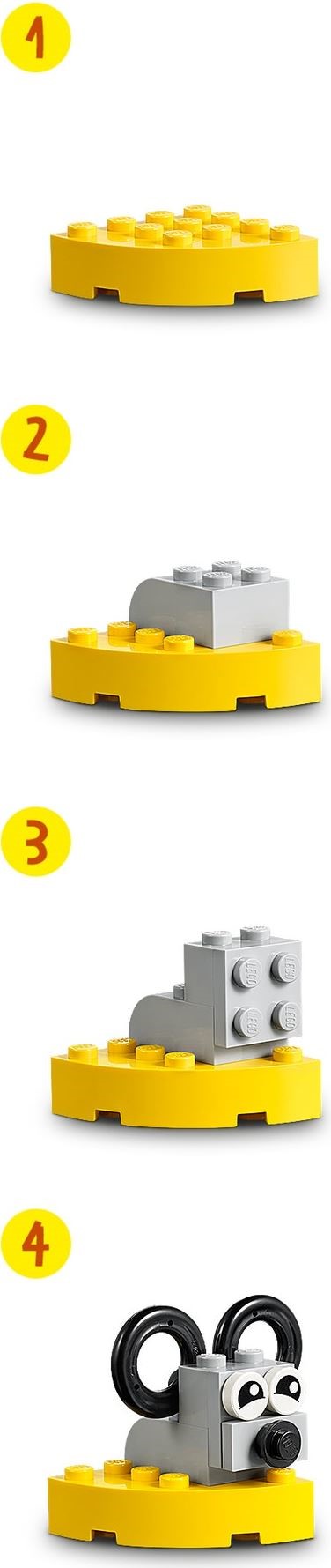 LEGO 11016 Classic Creative Brick Box (1200 Pieces) - SuperSaverAU - view 2
