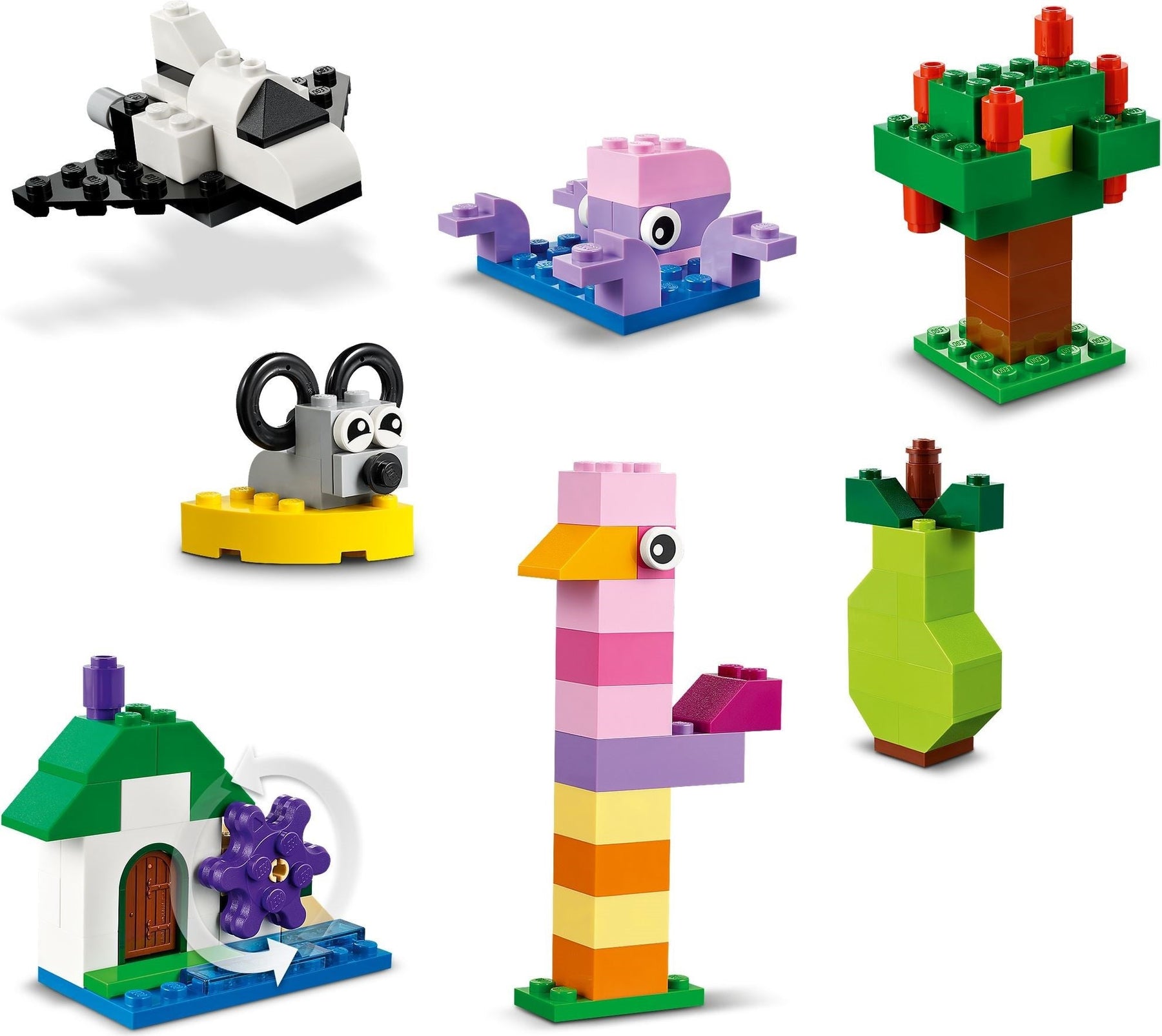 LEGO 11016 Classic Creative Brick Box (1200 Pieces) - SuperSaverAU - view 3
