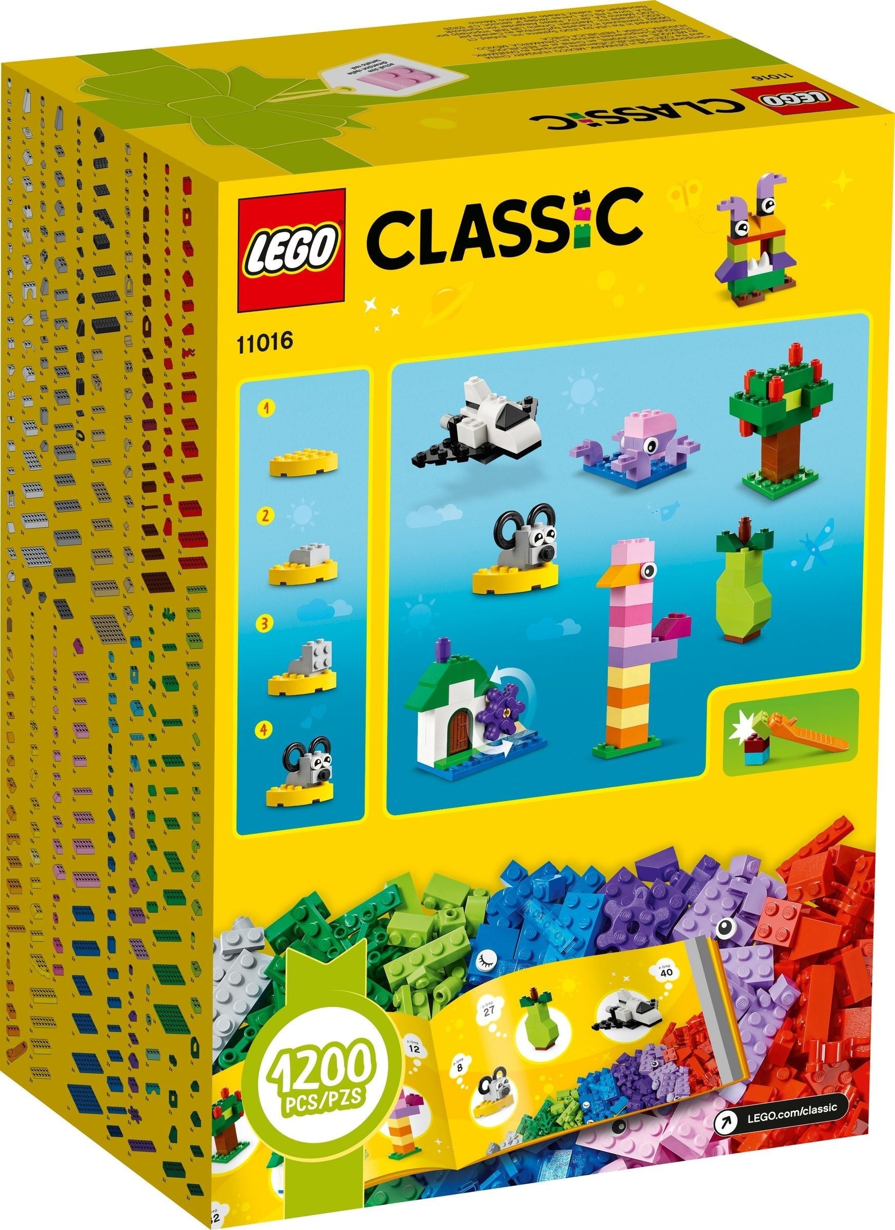 LEGO 11016 Classic Creative Brick Box (1200 Pieces) - SuperSaverAU - view 5