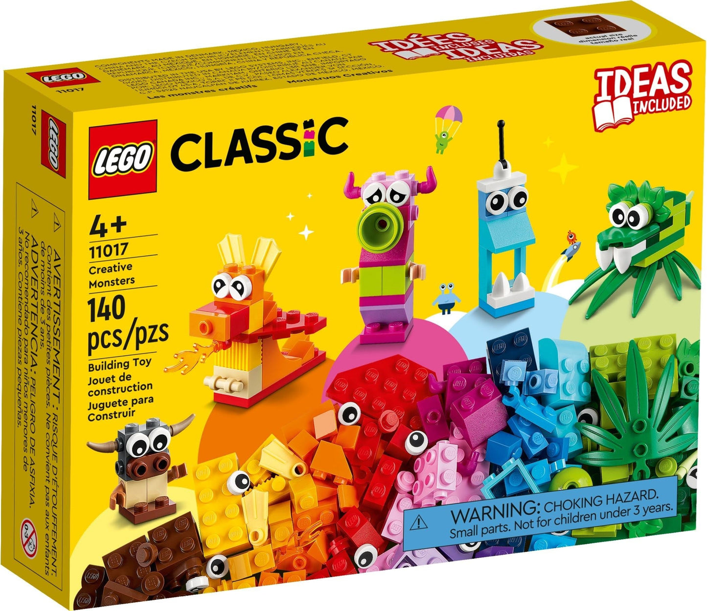LEGO Classic 11017 Creative Monsters- Auzzi Store