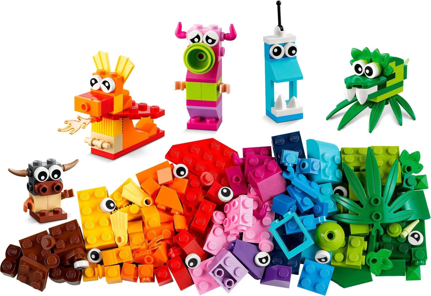 LEGO Classic 11017 Creative Monsters- Auzzi Store