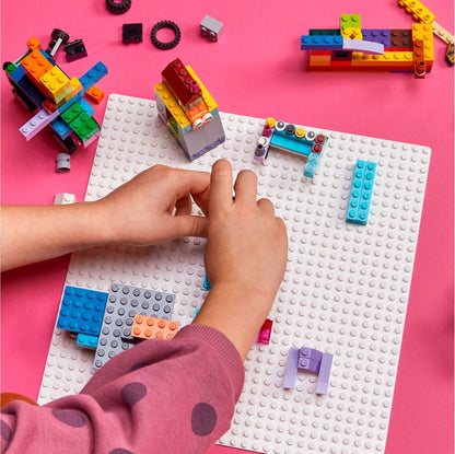 LEGO Classic Series 11026 Baseplate 32x32 WHITE- Auzzi Store