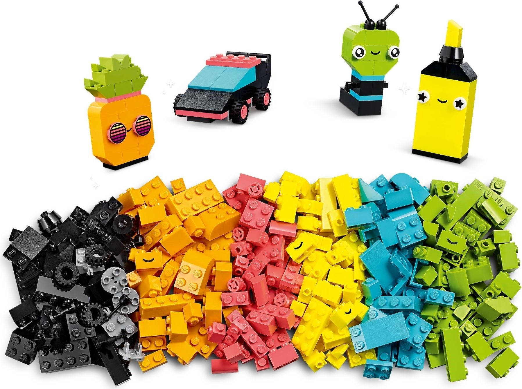 LEGO Classic Series 11027 Creative Neon Fun- Auzzi Store