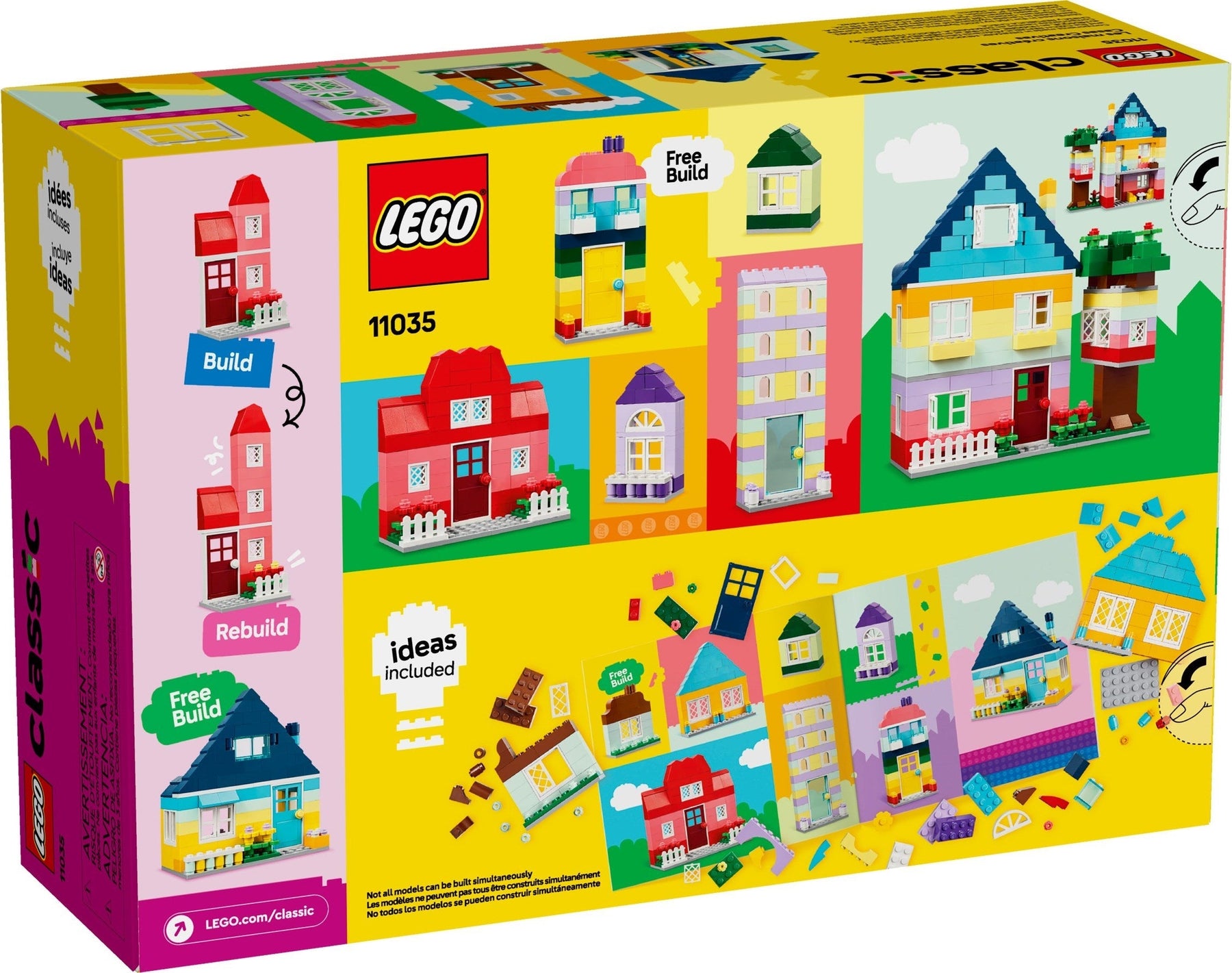 LEGO Classic Creative Houses 11034 - SuperSaverAU - view 2