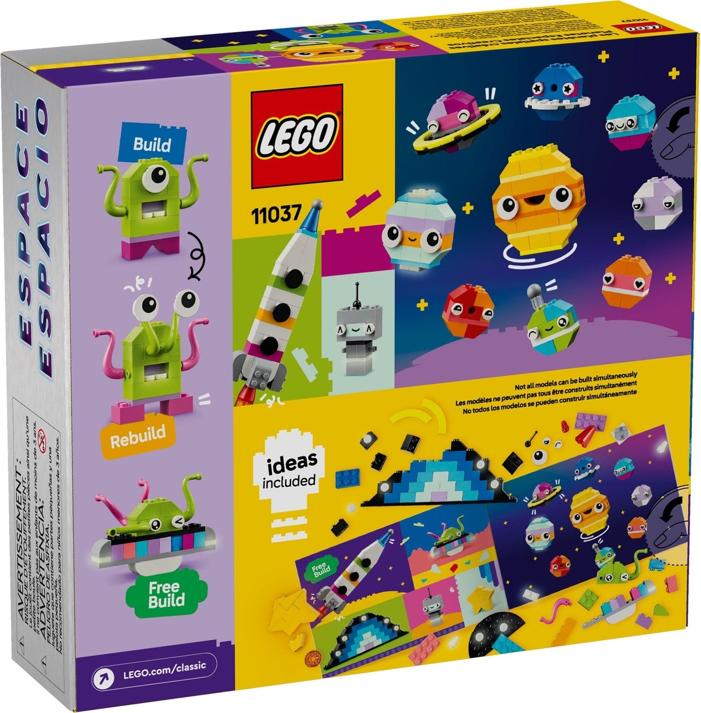 LEGO LEGO Classic Series 11037 Creative Space Planets- Auzzi Store