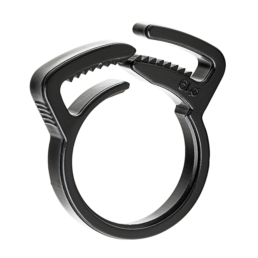 K Rain 19mm Ratchet Clamp - 25 Pack - Black - UV Stabilised - SuperSaverAU - view 1