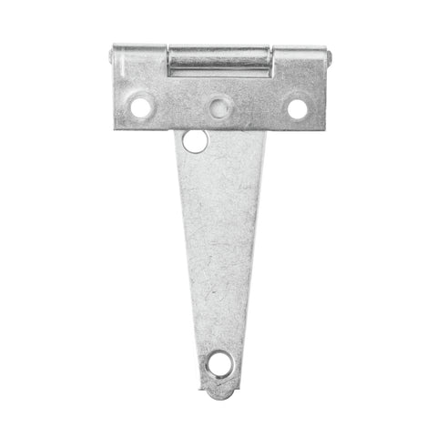 Pinnacle Hardware 100mm Zinc Plated Tee Hinge, 2 Pack, Steel, Screws Included