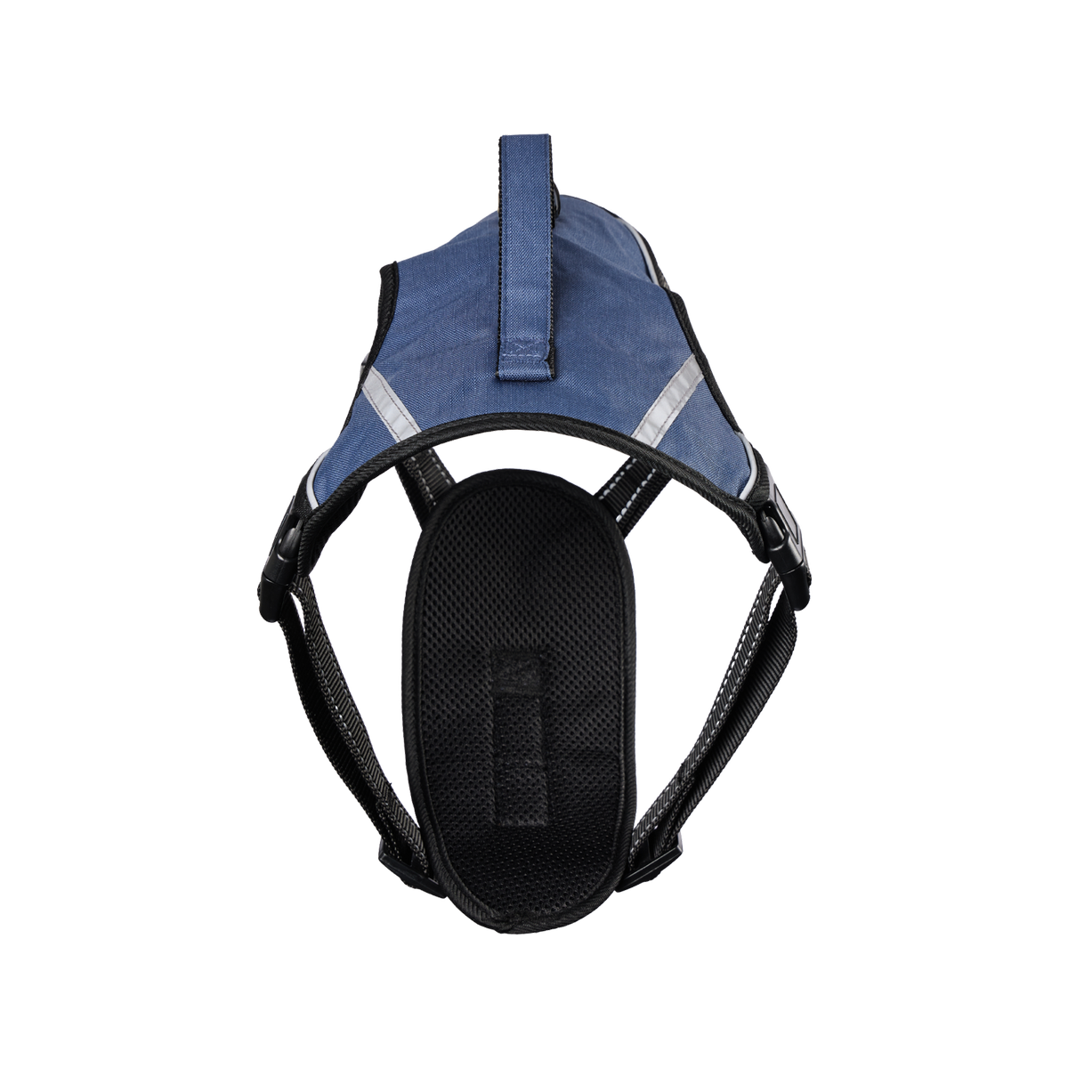 Happy Tails Large Explorer Dog Harness - Adjustable 69cm to 81cm - Reflective Stripes - Soft Grip Handle - Extra Thick Padding - SuperSaverAU - view 2